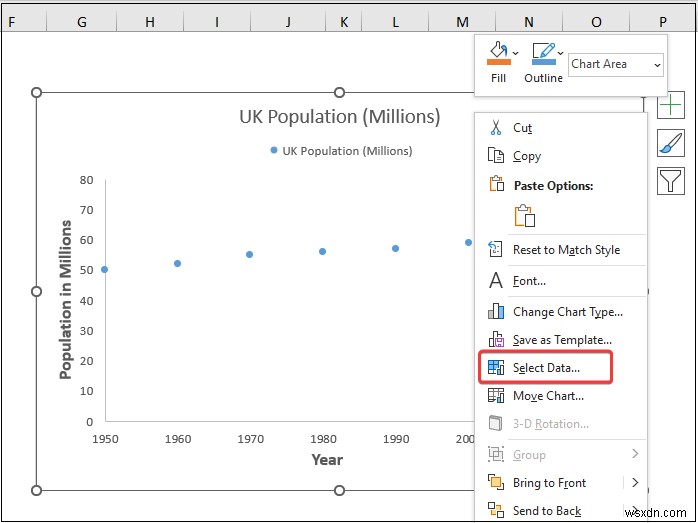 Cách thêm Dấu dữ liệu trong Excel (2 Ví dụ dễ dàng)