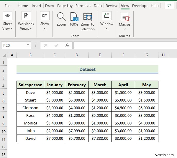 [Đã sửa!] Mở bảng tính Excel lớn hơn màn hình