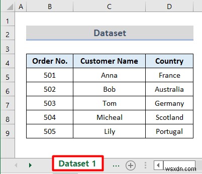 Dữ liệu ánh xạ Excel từ một trang tính khác (6 phương pháp hữu ích)