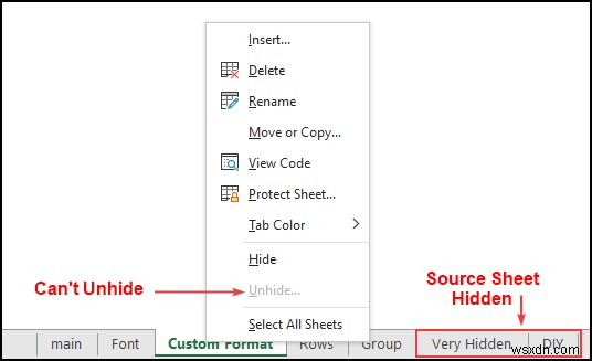 Cách ẩn dữ liệu nguồn VLOOKUP trong Excel (5 cách dễ dàng)