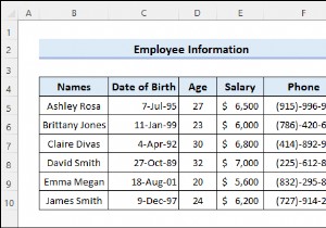 Cách ẩn dữ liệu bí mật trong Excel (5 cách dễ dàng)