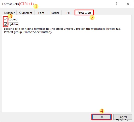 Cách ẩn dữ liệu bí mật trong Excel (5 cách dễ dàng)