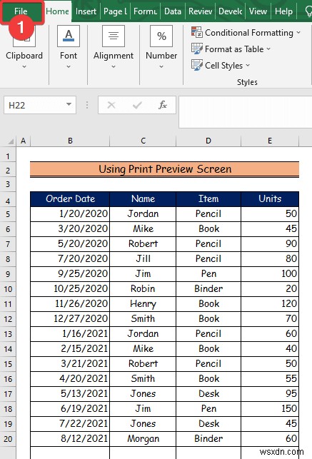 Cách điều chỉnh trang trong Excel (3 cách dễ dàng)