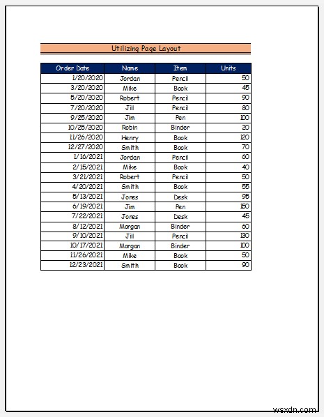 Cách điều chỉnh trang trong Excel (3 cách dễ dàng)