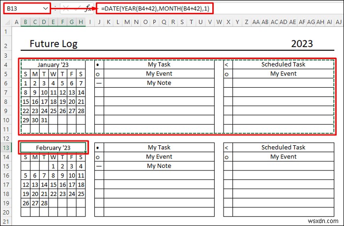 Cách tạo Nhật ký dấu đầu dòng trong Excel (với các bước chi tiết)