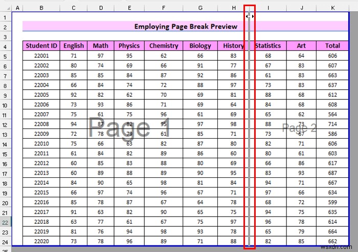 Cách điều chỉnh trang tính Excel trên một trang PDF (8 cách đơn giản)