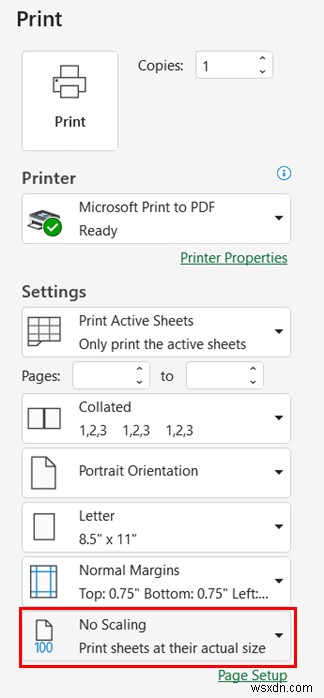 Cách điều chỉnh trang tính Excel trên một trang PDF (8 cách đơn giản)