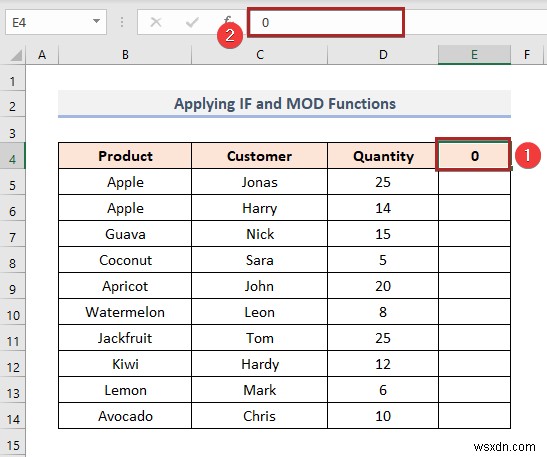 Cách tô màu hàng thay thế dựa trên giá trị ô trong Excel