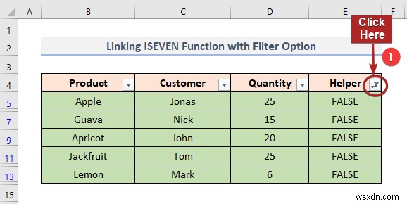 Cách tô màu hàng thay thế dựa trên giá trị ô trong Excel