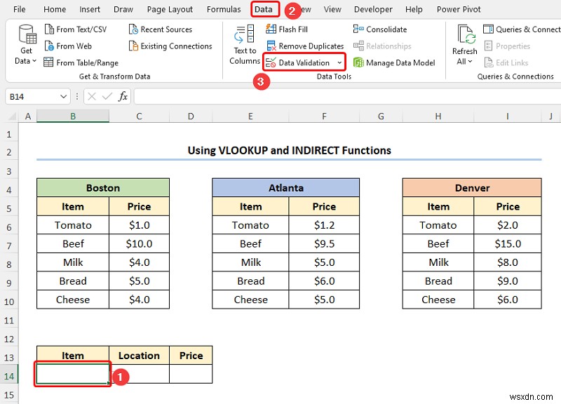 Cách ánh xạ dữ liệu bằng hàm VLOOKUP trong Excel (4 cách nhanh)