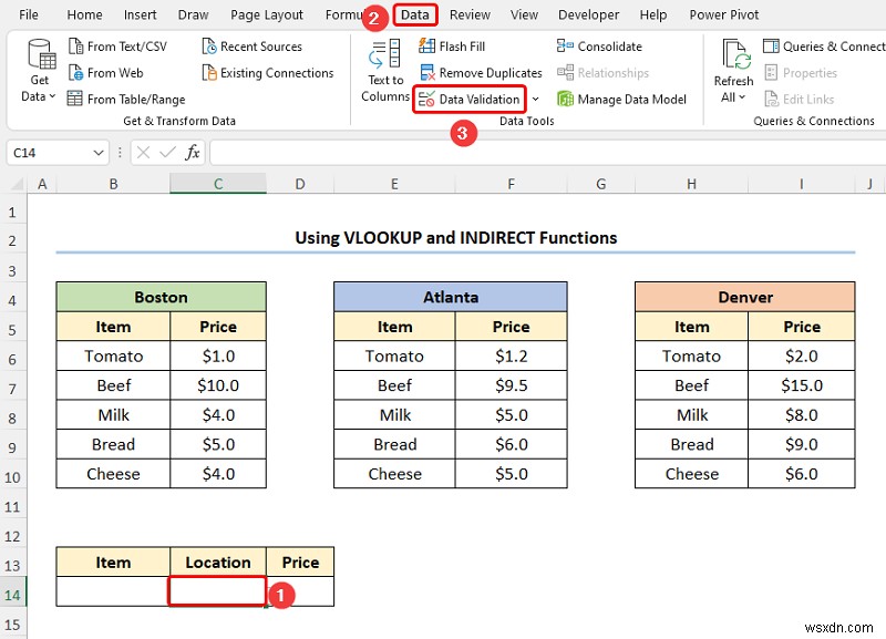 Cách ánh xạ dữ liệu bằng hàm VLOOKUP trong Excel (4 cách nhanh)