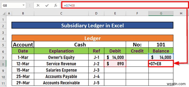 Cách tạo sổ cái phụ trong Excel (Với các bước đơn giản)