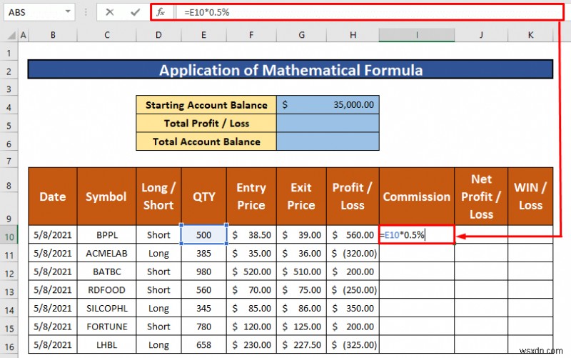 Cách tạo nhật ký giao dịch trong Excel (với các bước đơn giản)