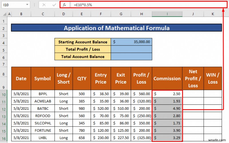 Cách tạo nhật ký giao dịch trong Excel (với các bước đơn giản)
