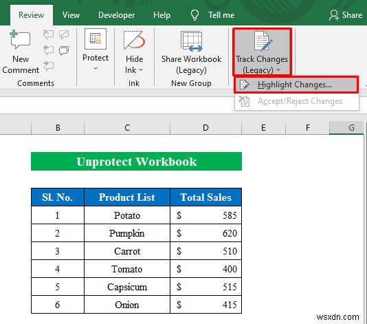 [Đã giải quyết]:Theo dõi các thay đổi bị xám trong Excel (3 bản sửa lỗi nhanh)