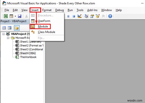 Cách tô bóng cho mọi hàng khác trong Excel (3 cách)