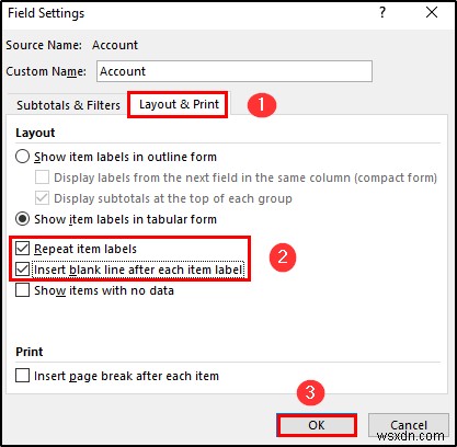 Tạo Sổ cái chung trong Excel từ Dữ liệu Nhật ký chung