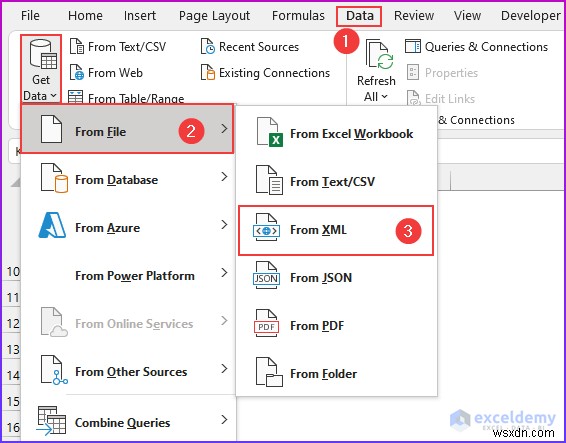 Cách mở tệp XML trong Excel cho thuế thu nhập (2 cách dễ dàng)