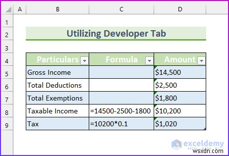 Cách mở tệp XML trong Excel cho thuế thu nhập (2 cách dễ dàng)