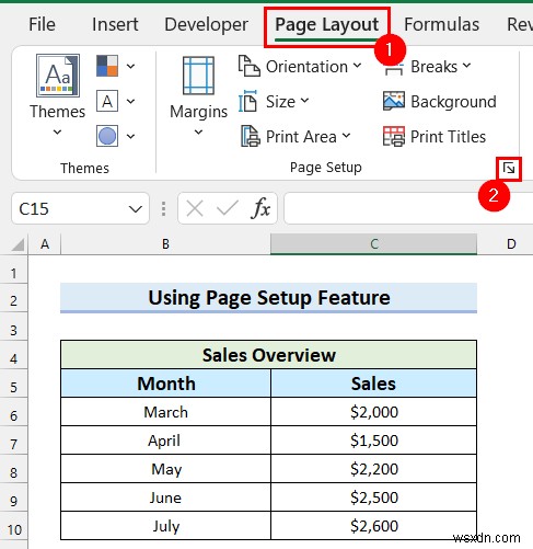 Cách thêm khổ giấy trong Excel (4 cách dễ dàng)