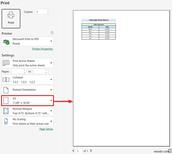 Cách thêm khổ giấy trong Excel (4 cách dễ dàng)