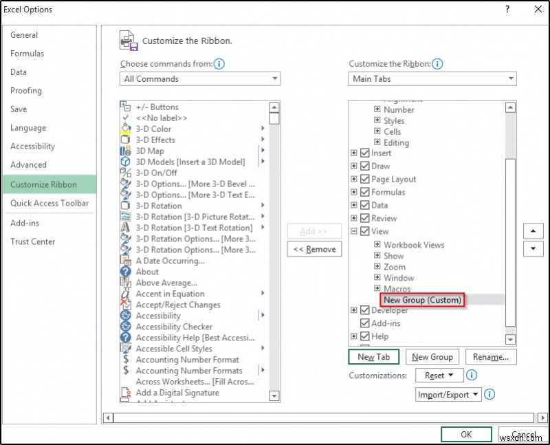 Cách hiển thị toàn màn hình không có thanh tiêu đề trong Excel (3 cách dễ dàng)