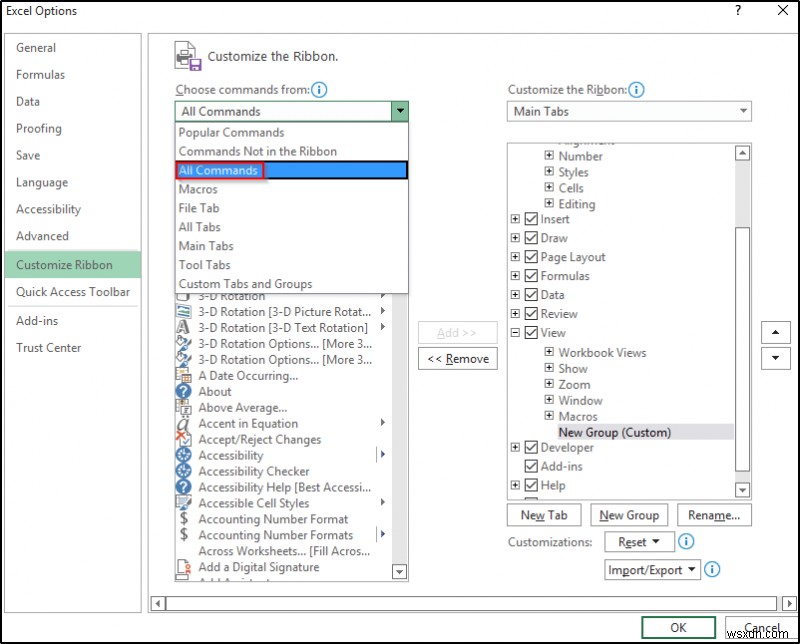 Cách hiển thị toàn màn hình không có thanh tiêu đề trong Excel (3 cách dễ dàng)