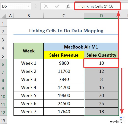 Cách thực hiện ánh xạ dữ liệu trong Excel (5 cách tiện dụng)