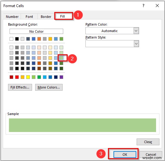 Cách thay thế màu hàng trong Excel mà không có bảng (5 phương pháp)