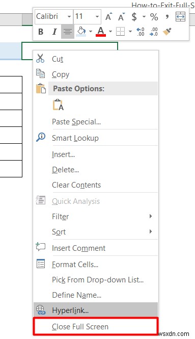 Cách thoát toàn màn hình trong Excel (3 phương pháp dễ dàng)