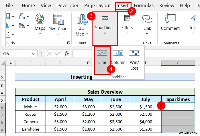 Cách thêm điểm đánh dấu vào đường gấp khúc trong Excel (với các bước đơn giản)