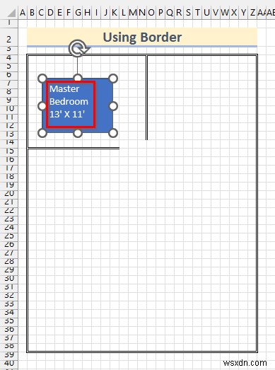 Cách vẽ theo tỷ lệ trong Excel (2 cách dễ dàng)