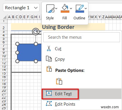 Cách vẽ theo tỷ lệ trong Excel (2 cách dễ dàng)