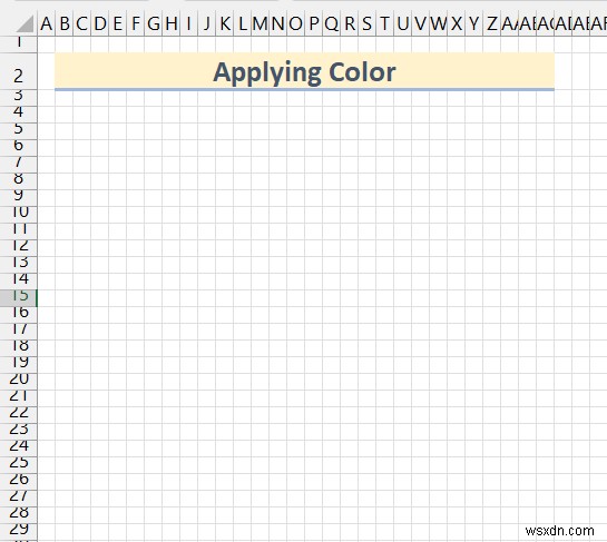 Cách vẽ theo tỷ lệ trong Excel (2 cách dễ dàng)