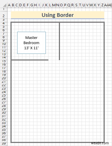 Cách vẽ theo tỷ lệ trong Excel (2 cách dễ dàng)