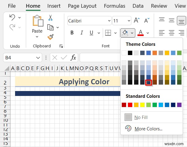 Cách vẽ theo tỷ lệ trong Excel (2 cách dễ dàng)