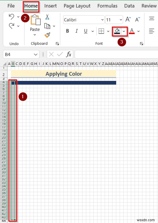 Cách vẽ theo tỷ lệ trong Excel (2 cách dễ dàng)