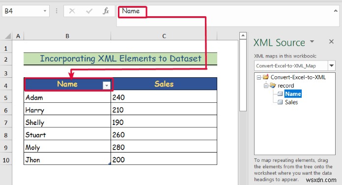 Cách chuyển Excel sang tệp XML (Với các bước dễ dàng)