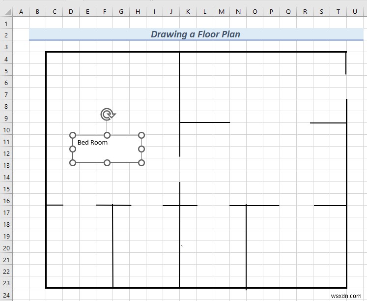 Cách vẽ bản vẽ kỹ thuật trong Excel (2 ví dụ phù hợp)