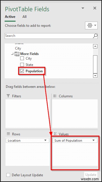 Cách tạo thứ bậc trong Excel Pivot Table (với các bước đơn giản)