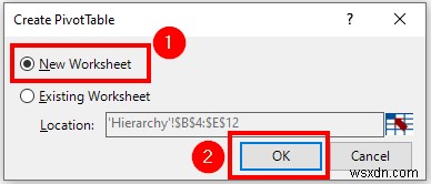 Tạo thứ bậc ngày trong Excel Pivot Table (với các bước đơn giản)