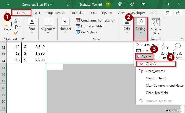 Cách nén tệp Excel hơn 100MB (7 cách hữu ích)