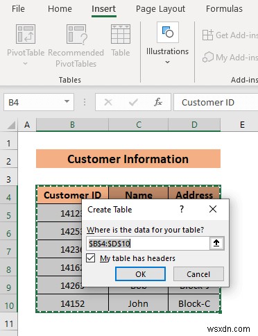 Cách tạo mối quan hệ giữa các bảng trong Excel (3 cách)