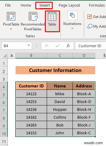 Cách tạo mối quan hệ giữa các bảng trong Excel (3 cách)