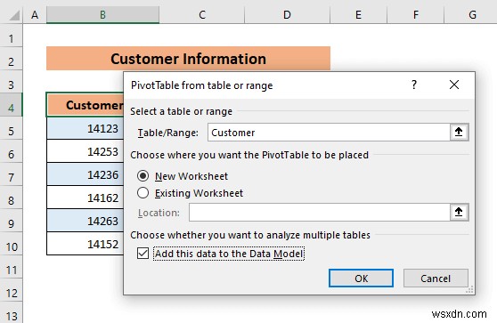 Cách tạo mối quan hệ giữa các bảng trong Excel (3 cách)