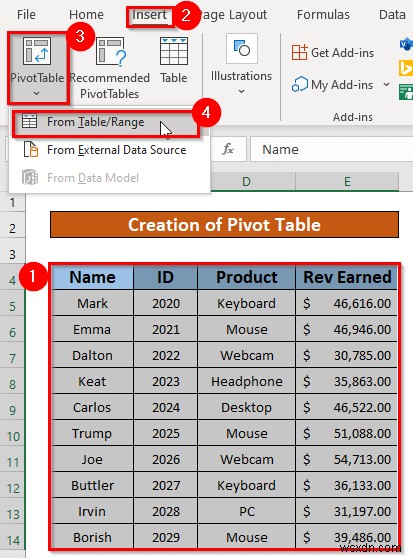 Xóa mô hình dữ liệu khỏi Pivot Table trong Excel (với các bước đơn giản)