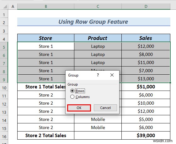 Cách thêm thứ bậc của hàng trong Excel (2 phương pháp dễ dàng)