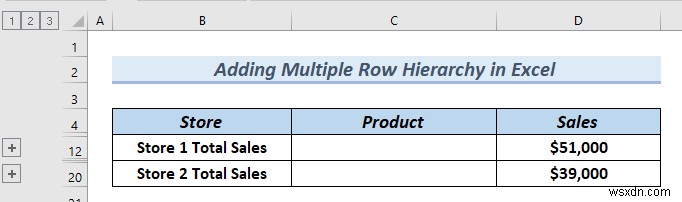 Cách thêm thứ bậc của hàng trong Excel (2 phương pháp dễ dàng)