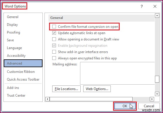 [Đã giải quyết]:Kết hợp thư từ không hoạt động với Excel