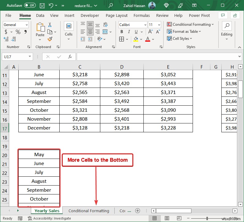 Cách giảm kích thước tệp Excel mà không xóa dữ liệu (9 thủ thuật)